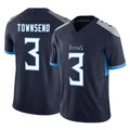 Parkc T.Titans #3 Tommy Townsend Player Navy Limited Vapor F.U.S.E. Home Game Stitched Jerseys