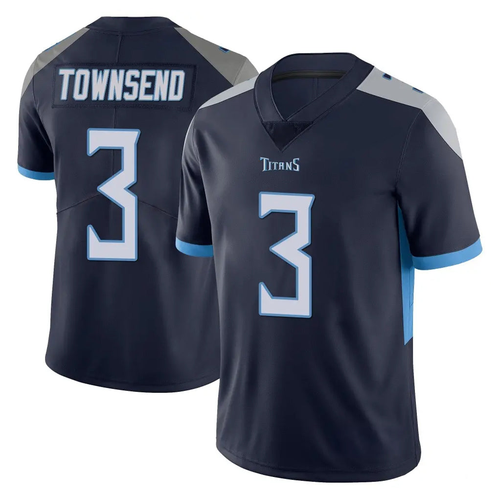Parkc T.Titans #3 Tommy Townsend Player Navy Limited Vapor Untouchable Home Game Stitched Jerseys