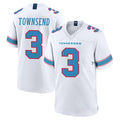 Parkc T.Titans #3 Tommy Townsend Player White 2026 Game Home Stitched Jerseys