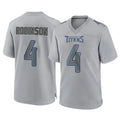 Parkc T.Titans #4 Wan'Dale Robinson Player Gray Atmosphere Fashion Home Game Stitched Jerseys