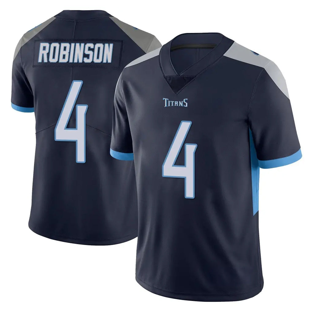 Parkc T.Titans #4 Wan'Dale Robinson Player Navy Limited Vapor Untouchable Home Game Stitched Jerseys
