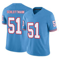 Parkc T.Titans #51 Austin Schlottmann Player Light Blue Limited Vapor F.U.S.E. Home Game Stitched Jerseys