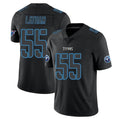 Parkc T.Titans #55 JC Latham Player Black Impact Limited Home Game Stitched Jerseys