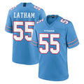 Parkc T.Titans #55 JC Latham Player Light Blue 2026 Game Home Stitched Jerseys