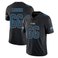 Parkc T.Titans #66 Fernando Carmona Jr. Player Black Impact Limited Home Game Stitched Jerseys