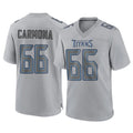 Parkc T.Titans #66 Fernando Carmona Jr. Player Gray Atmosphere Fashion Home Game Stitched Jerseys
