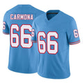 Parkc T.Titans #66 Fernando Carmona Jr. Player Light Blue Limited Vapor F.U.S.E. Home Game Stitched Jerseys