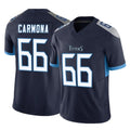 Parkc T.Titans #66 Fernando Carmona Jr. Player Navy Limited Vapor F.U.S.E. Home Game Stitched Jerseys