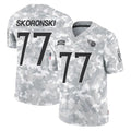 Parkc T.Titans #77 Peter Skoronski Player Arctic Camo Limited Salute to Service Home Game Stitched Jerseys