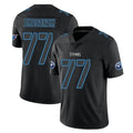 Parkc T.Titans #77 Peter Skoronski Player Black Impact Limited Home Game Stitched Jerseys