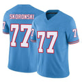 Parkc T.Titans #77 Peter Skoronski Player Light Blue Limited Vapor F.U.S.E. Home Game Stitched Jerseys