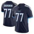 Parkc T.Titans #77 Peter Skoronski Player Navy Limited Vapor Untouchable Home Game Stitched Jerseys