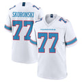 Parkc T.Titans #77 Peter Skoronski Player White 2026 Game Home Stitched Jerseys