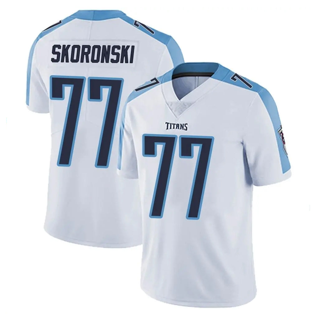 Parkc T.Titans #77 Peter Skoronski Player White Limited Vapor Untouchable Home Game Stitched Jerseys