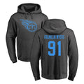 Parkc T.Titans #91 John Franklin-Myers Player Ash One Color Pullover Hoodies Home Game Stitched Jerseys
