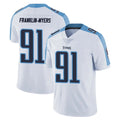 Parkc T.Titans #91 John Franklin-Myers Player White Limited Vapor Untouchable Home Game Stitched Jerseys