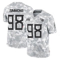 Parkc T.Titans #98 Jeffery Simmons Player Arctic Camo Limited Salute to Service Home Game Stitched Jerseys