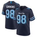 Parkc T.Titans #98 Jeffery Simmons Player Navy 2026 Rivalries Collection Home Game Stitched Jerseys
