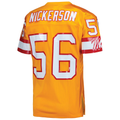 Parkc TB.Buccaneers 1993 #56 Hardy Nickerson Mitchell & Ness Orange Authentic Throwback Retired Player Jersey