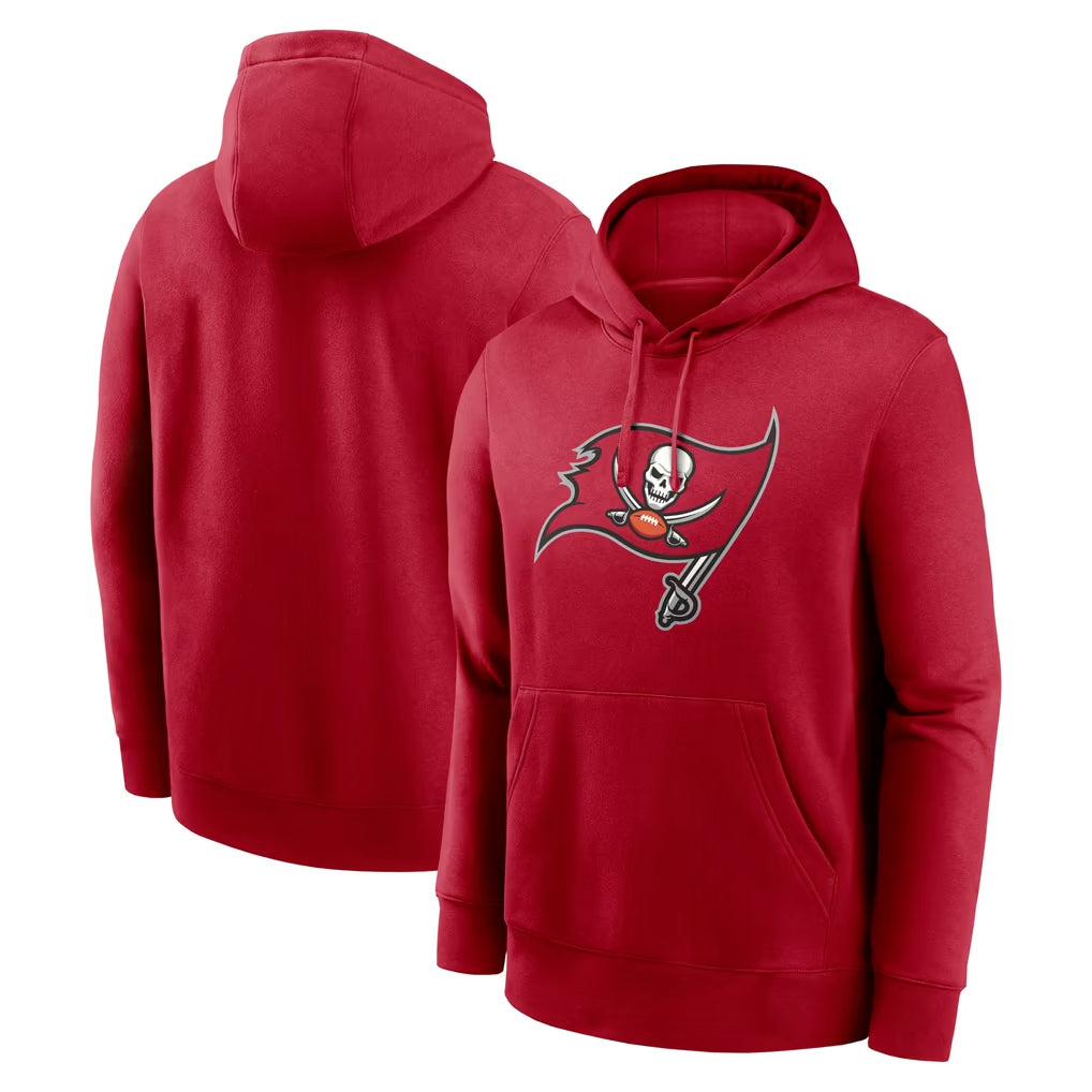 Parkc TB.Buccaneers  Blank Player Red LOGO Pullover Hoodie Home Game Stitched Jerseys