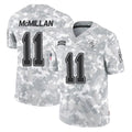 Parkc TB.Buccaneers #11 Jalen McMillan Player Arctic Camo Limited Salute To Service Home Game Stitched Jerseys