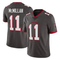 Parkc TB.Buccaneers #11 Jalen McMillan Player Pewter Limited Alternate Vapor Home Game Stitched Jerseys