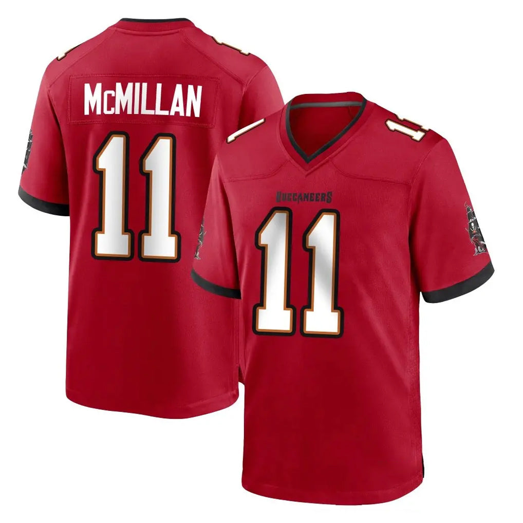 Parkc TB.Buccaneers #11 Jalen McMillan Player Red Home Game Stitched Jerseys