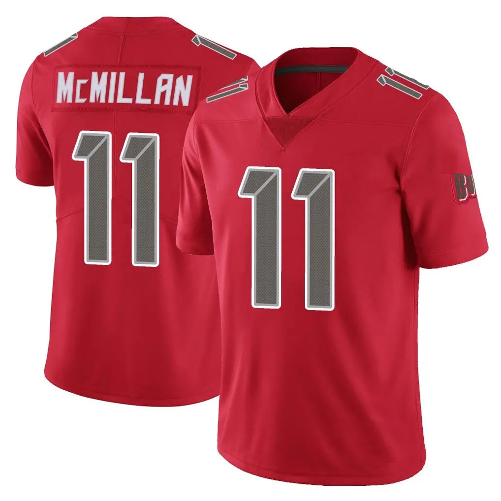 Parkc TB.Buccaneers #11 Jalen McMillan Player Red Limited Color Rush Home Game Stitched Jerseys