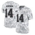 Parkc TB.Buccaneers #14 Chris Godwin Jr. Player Arctic Camo Limited Salute To Service Home Game Stitched Jerseys