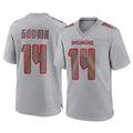 Parkc TB.Buccaneers #14 Chris Godwin Jr. Player Gray Atmosphere Fashion Home Game Stitched Jerseys
