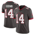 Parkc TB.Buccaneers #14 Chris Godwin Jr. Player Pewter Limited Alternate Vapor Home Game Stitched Jerseys