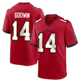 Parkc TB.Buccaneers #14 Chris Godwin Jr. Player Red Home Game Stitched Jerseys