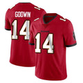 Parkc TB.Buccaneers #14 Chris Godwin Jr. Player Red Limited Vapor F.U.S.E. Home Game Stitched Jerseys