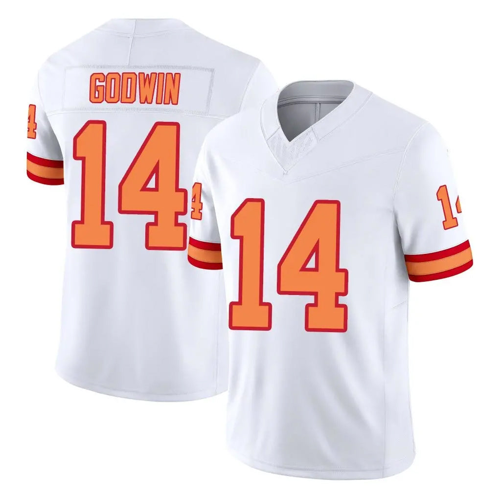 Parkc TB.Buccaneers #14 Chris Godwin Jr. Player White Limited '76 Vapor F.U.S.E. Home Game Stitched Jerseys