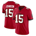 Parkc TB.Buccaneers #15 Tez Johnson Player Red Limited Vapor Home Game Stitched Jerseys