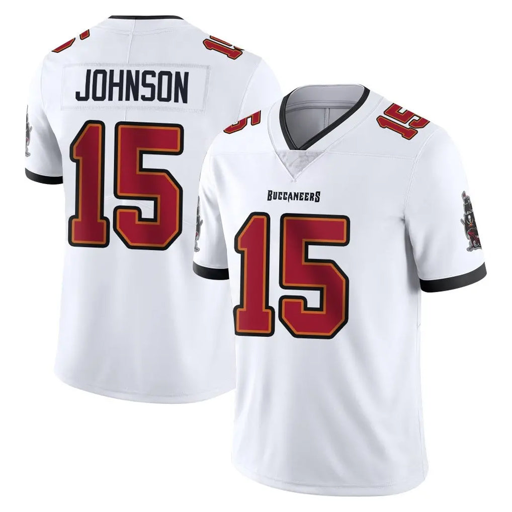 Parkc TB.Buccaneers #15 Tez Johnson Player White Limited Vapor Untouchable Home Game Stitched Jerseys