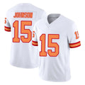 Parkc TB.Buccaneers #15 Tez Johnson Player White Limited '76 Vapor F.U.S.E. Home Game Stitched Jerseys
