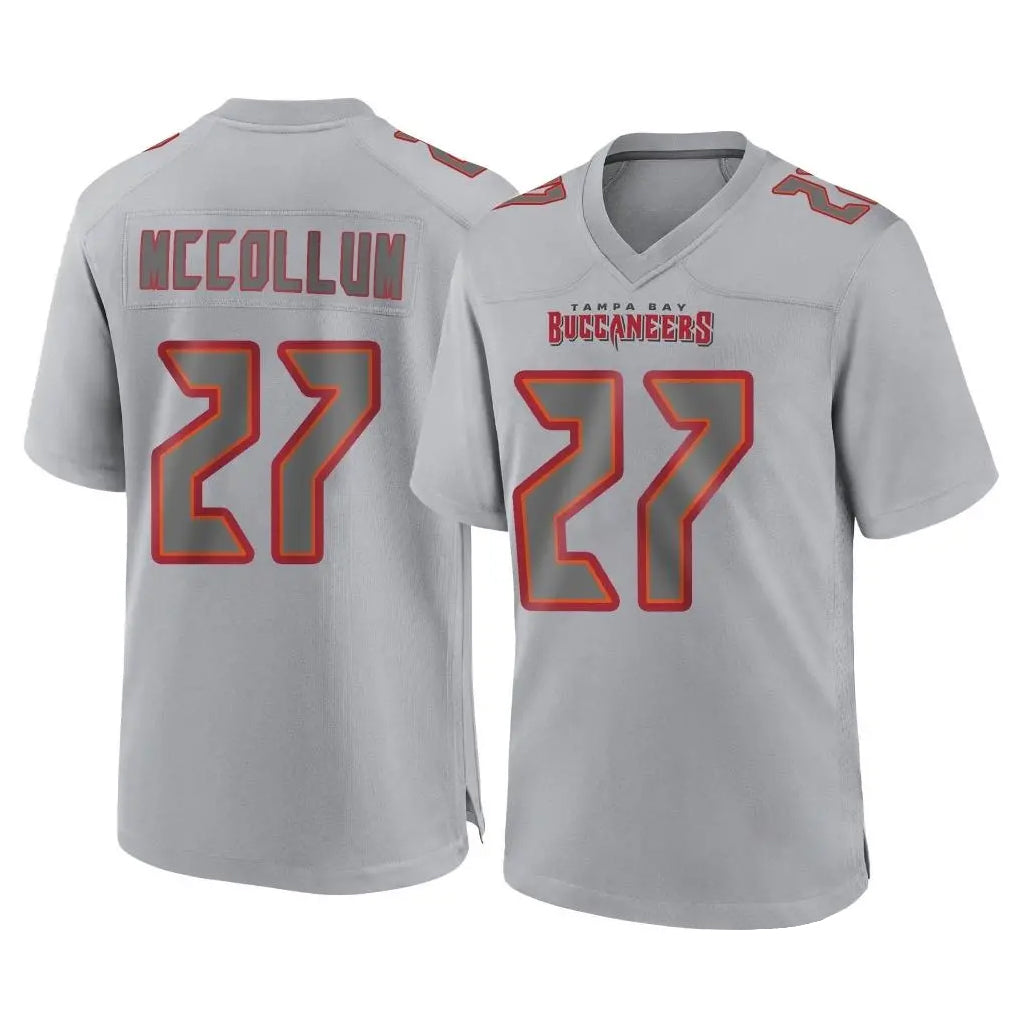 Parkc TB.Buccaneers #27 Zyon McCollum Player Gray Atmosphere Fashion Home Game Stitched Jerseys