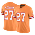 Parkc TB.Buccaneers #27 Zyon McCollum Player Orange Limited Vapor F.U.S.E. Home Game Stitched Jerseys
