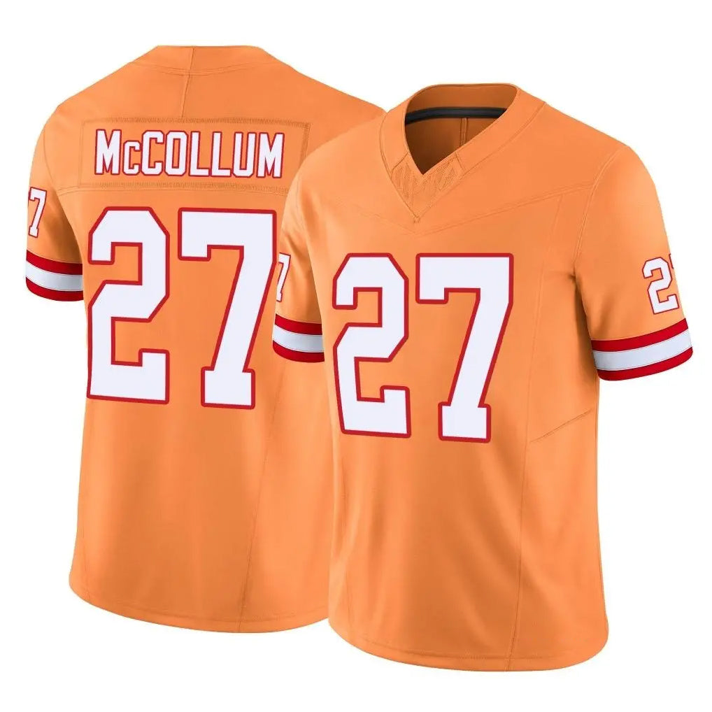 Parkc TB.Buccaneers #27 Zyon McCollum Player Orange Limited Vapor F.U.S.E. Home Game Stitched Jerseys