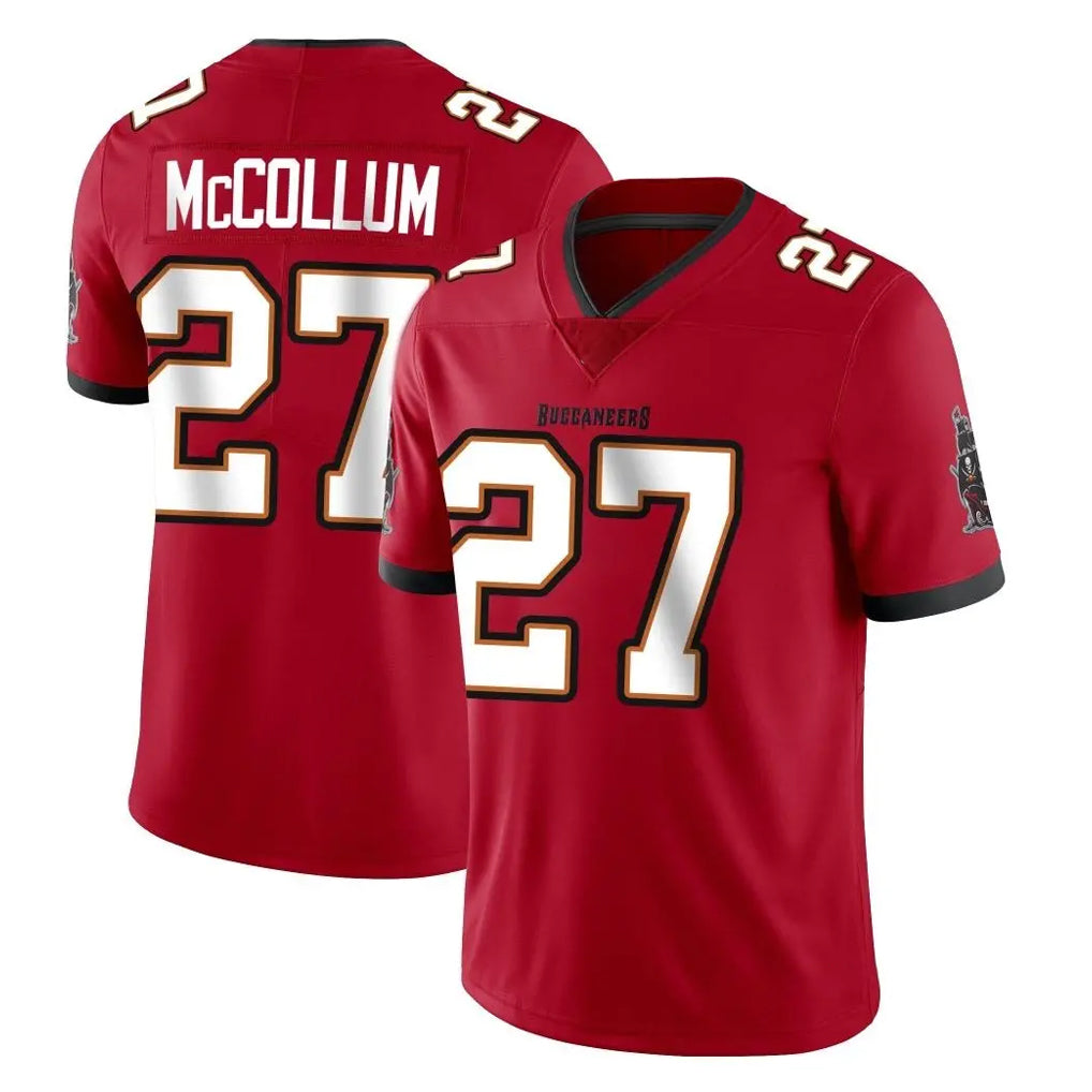 Parkc TB.Buccaneers #27 Zyon McCollum Player Red Limited Vapor F.U.S.E. Home Game Stitched Jerseys