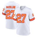 Parkc TB.Buccaneers #27 Zyon McCollum Player White '76 Home Game Stitched Jerseys