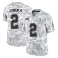 Parkc TB.Buccaneers #2 Emeka Egbuka Player Arctic Camo Limited Salute To Service Home Game Stitched Jerseys