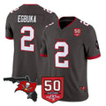 Parkc TB.Buccaneers #2 Emeka Egbuka Player Pewter Limited 2026 Season Vapor F.U.S.E. Home Game Stitched Jerseys