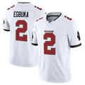 Parkc TB.Buccaneers #2 Emeka Egbuka Player White Limited Vapor F.U.S.E. Home Game Stitched Jerseys
