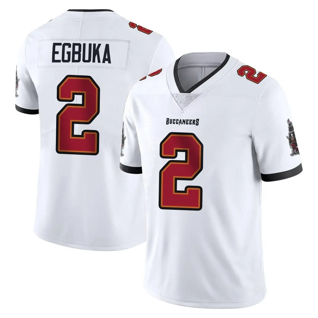 Parkc TB.Buccaneers #2 Emeka Egbuka Player White Limited Vapor Untouchable Home Game Stitched Jerseys