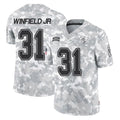 Parkc TB.Buccaneers #31 Antoine Winfield Jr. Player Arctic Camo Limited Salute To Service Home Game Stitched Jerseys
