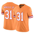 Parkc TB.Buccaneers #31 Antoine Winfield Jr. Player Orange Limited Vapor F.U.S.E. Home Game Stitched Jerseys