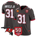 Parkc TB.Buccaneers #31 Antoine Winfield Jr. Player Pewter Limited 2026 Season Vapor F.U.S.E. Home Game Stitched Jerseys