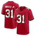 Parkc TB.Buccaneers #31 Antoine Winfield Jr. Player Red Home Game Stitched Jerseys